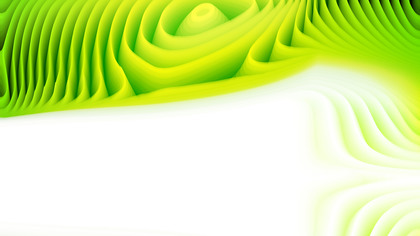 Abstract Green and White Curved Lines Ripple Background