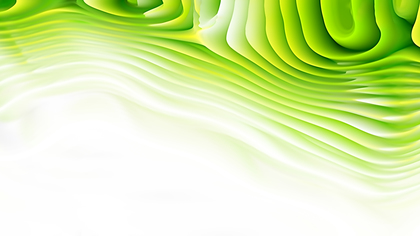 Abstract Green and White Curved Lines Ripple Texture Background