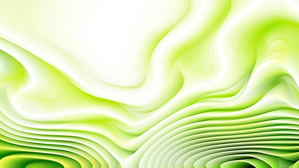 Green and White 3d Curved Lines Texture
