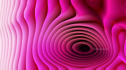 Hot Pink 3d Curved Lines Ripple background