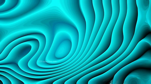 Abstract 3d Turquoise Curved Lines Ripple background