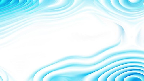 Abstract Turquoise and White Curvature Ripple Background Image