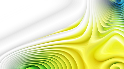Yellow and White Curved Lines Ripple Background