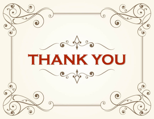 Thank You Card Template