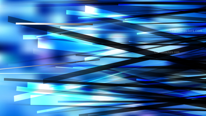 Blue Black and White Chaotic Lines Background Vector