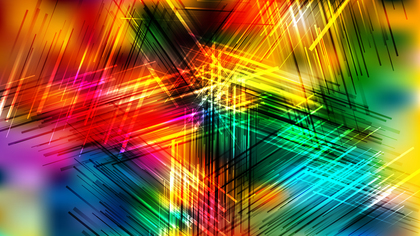 Colorful Chaotic Overlapping Lines Background Vector Image