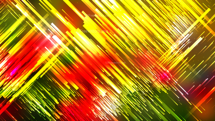 Abstract Red Yellow and Green Diagonal Random Lines Background Vector Image