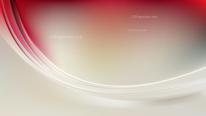 Abstract Beige and Red Wavy Background Graphic