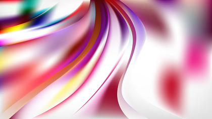 Abstract Colorful Wavy Background Vector