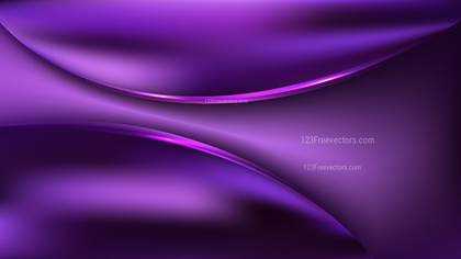 Glowing Cool Purple Wave Background