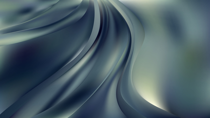 Abstract Dark Blue Wave Background Vector Illustration