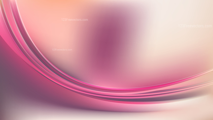 Pink and Beige Abstract Wavy Background Vector Graphic
