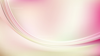 Abstract Pink and Beige Wavy Background