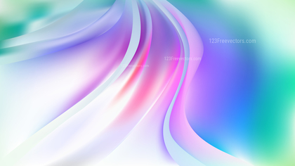 Glowing Purple and Green Wave Background