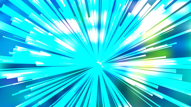 Abstract Blue and White Sunburst Background Vector Image