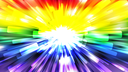 Abstract Colorful Burst Background Vector Image
