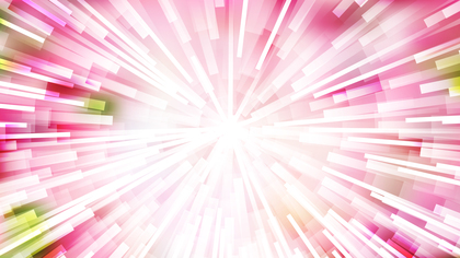 Abstract Pink and White Sunburst Background
