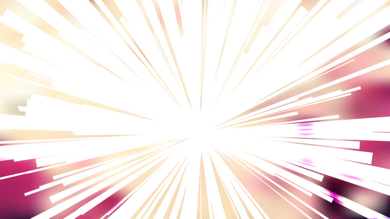Abstract Pink and White Radial Sunburst Background