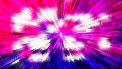Abstract Pink Blue and White Light Burst Background Vector Graphic