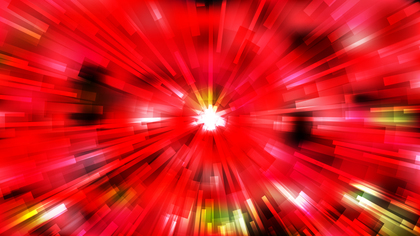 Abstract Red Radial Explosion Background Vector Illustration