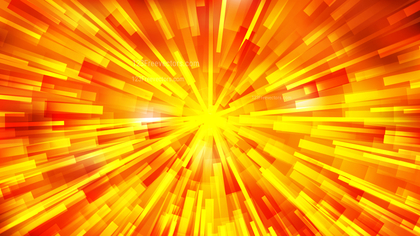 Abstract Red and Yellow Radial Lights Background Image