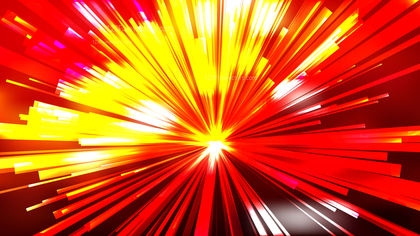 Abstract Red and Yellow Sunburst Background Image