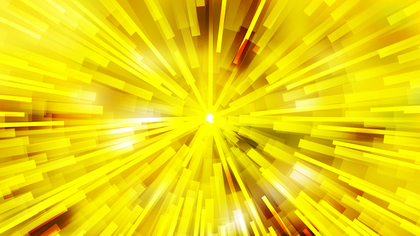 Abstract Yellow Radial Stripes Background Vector Graphic
