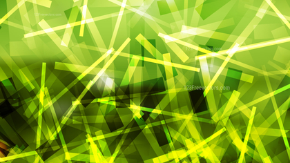 Abstract Black Green and Yellow Dynamic Intersecting Lines background