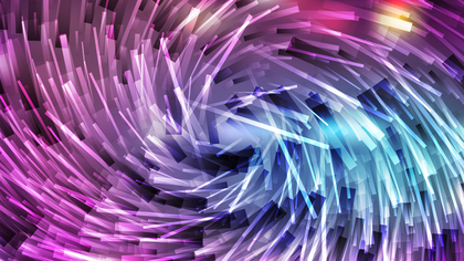 Blue and Purple Irregular Twirl Striped Lines Background Image
