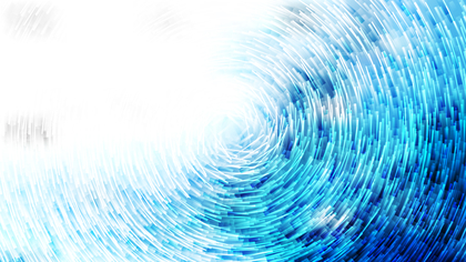 Blue and White Circular Lines Background