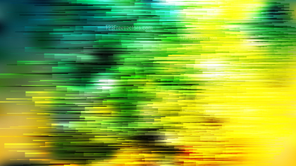 Abstract Green and Yellow Horizontal Lines Background