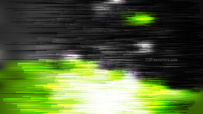 Abstract Green Black and White Horizontal Lines Background
