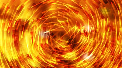 Abstract Red and Yellow Random Circular Lines Background
