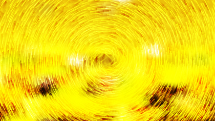 Yellow Circular Lines Background Vector Art