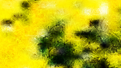 Abstract Black Green and Yellow Texture Background