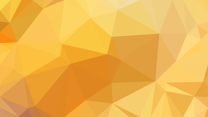 Abstract Amber Color Polygon Triangle Background Vector Illustration