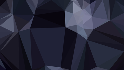 Black Low Poly Background