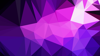 Cool Purple Polygonal Background Design Image
