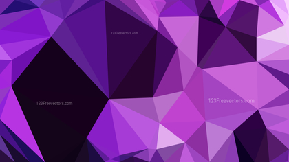Cool Purple Polygon Pattern Abstract Background