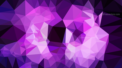 Cool Purple Geometric Polygon Background