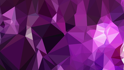 Cool Purple Polygon Triangle Pattern Background