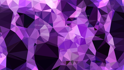 Cool Purple Polygon Pattern Abstract Background Vector Illustration