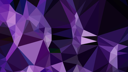 Cool Purple Polygon Triangle Pattern Background Illustration