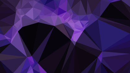 Cool Purple Triangle Geometric Background Illustration