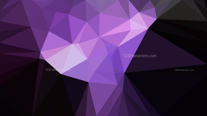 Abstract Cool Purple Polygonal Background