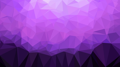 Abstract Cool Purple Polygonal Triangle Background