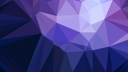 Dark Purple Geometric Polygon Background