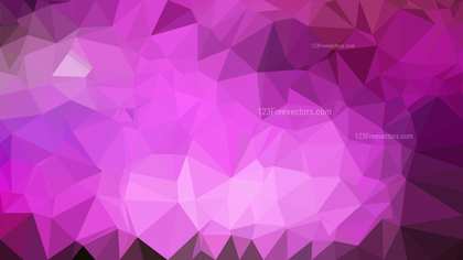 Dark Purple Triangle Geometric Background