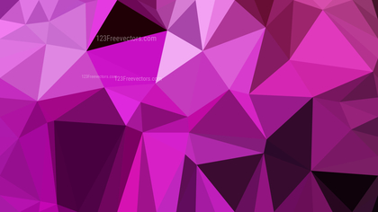 Dark Purple Polygonal Background Template