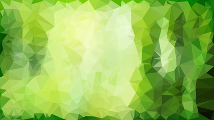Green Polygonal Triangle Background Illustrator